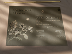 Load image into Gallery viewer, Formal Simplicity – Clean and Modern Stainless Steel Plaque
