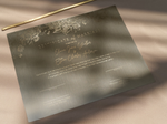 Load image into Gallery viewer, Romantic Florals – Delicate Floral Engraving on Stainless Steel Plaque