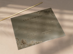 Load image into Gallery viewer, Bold Elegance – Stainless Steel Bold Corner Floral Plaque
