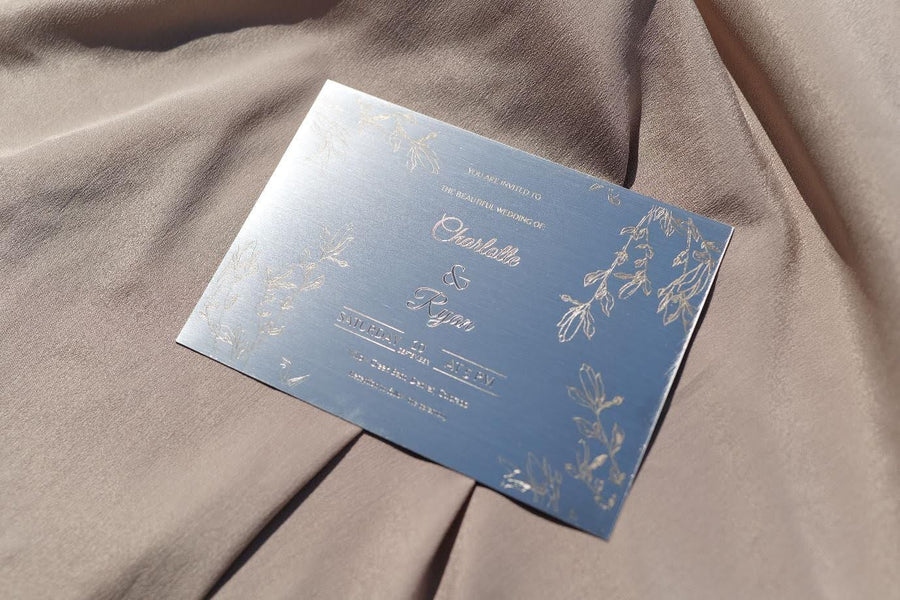 Engraving Invitations – Garden Party