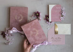 Load image into Gallery viewer, Stainless Steel Wedding Invitations – Custom Engraved Keepsakes for Your Big Day
