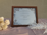Load image into Gallery viewer, Modern Botanical – Botanical Leaf Engraved Plaque
