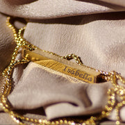 Personalized Bar Pendant Necklace in 18K Gold with Custom Engraving